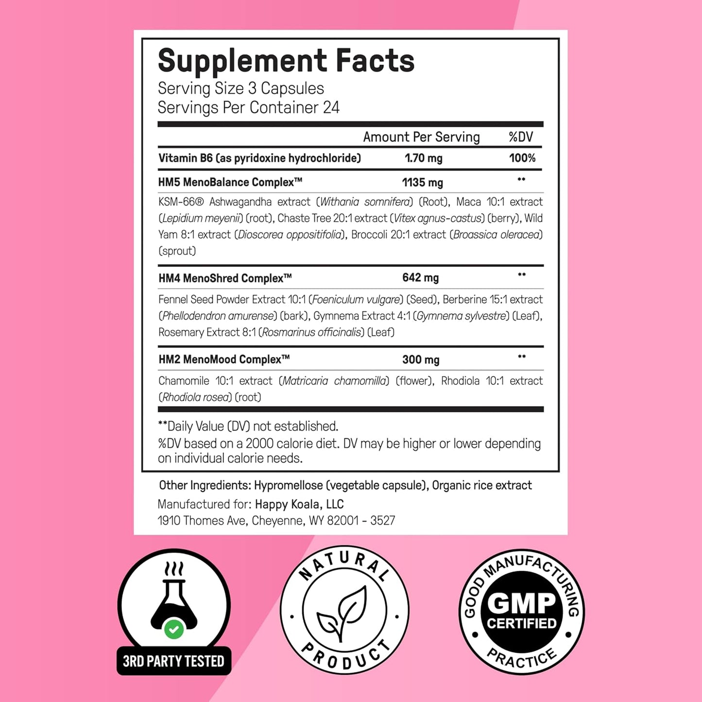 Corticalm - Equilibrio Hormonal Natural Durante la Menopausia.