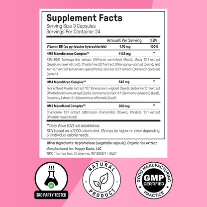 Corticalm - Equilibrio Hormonal Natural Durante la Menopausia.