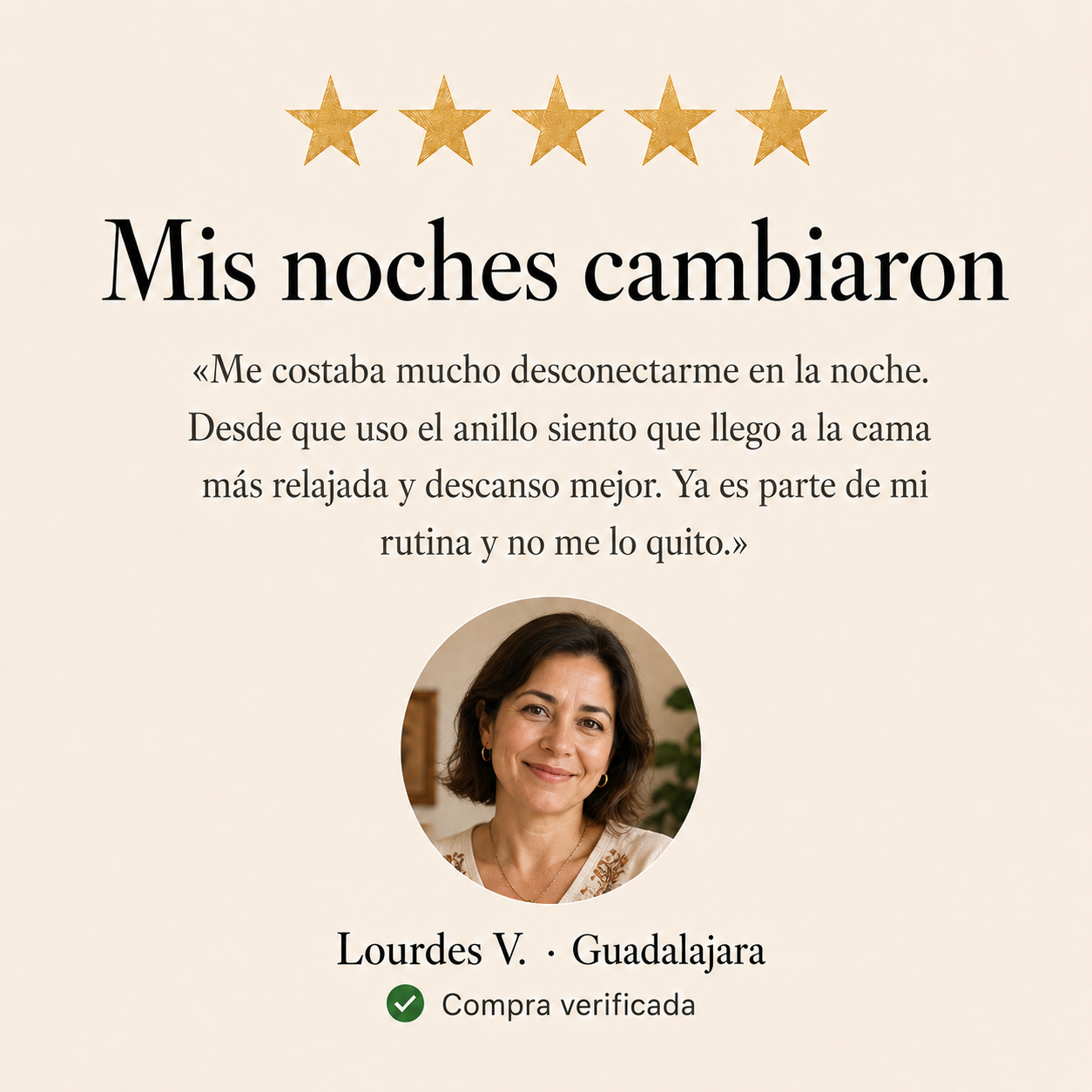 Anillo Adaptable BioMagnet® - Apoyo Migrañas y Estrés