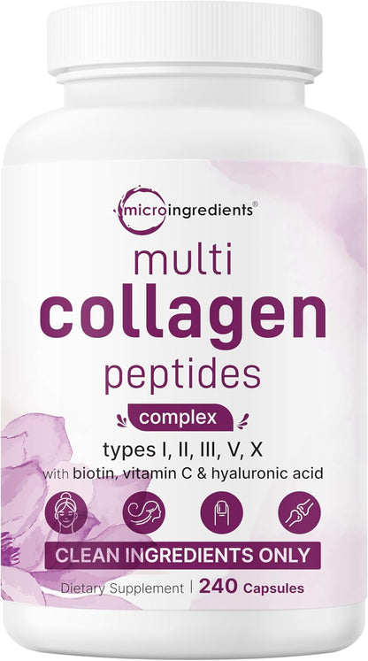 Multi Colágeno con Péptidos - Piel luminosa y sin manchas.