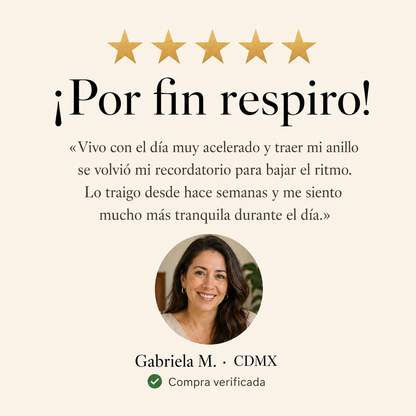 Anillo Adaptable BioMagnet® - Apoyo Migrañas y Estrés