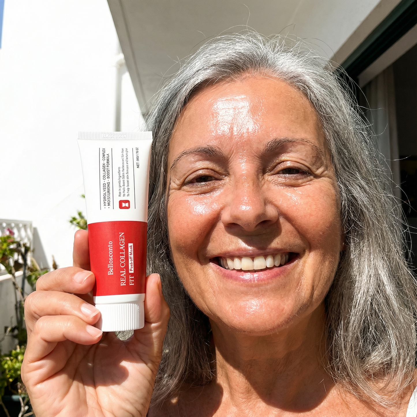 Mascarilla Coreana Real Collagen Peel-Off — Piel de Cristal desde Casa