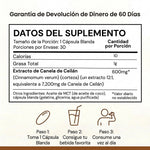 Metabolia I Canela de Ceilán Concentrada: Menos antojo Dulce